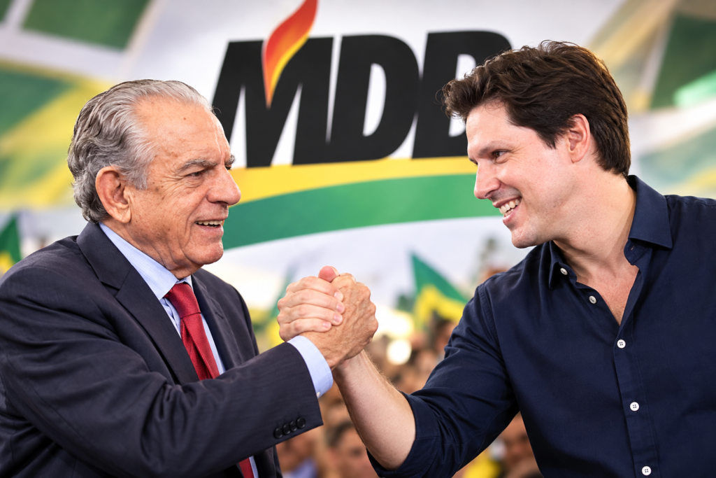 Aliança vitoriosa diante do MDB